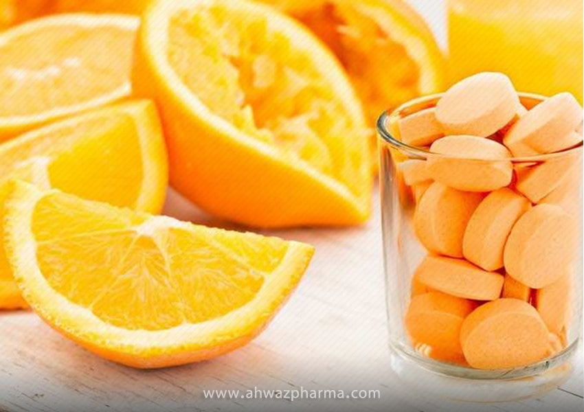 تفاوت ویتامین C موجود در میوه و قرص جوشان