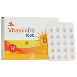 قرص ویتامین D3 1000 iu های هلث ویتامین دی ناوک