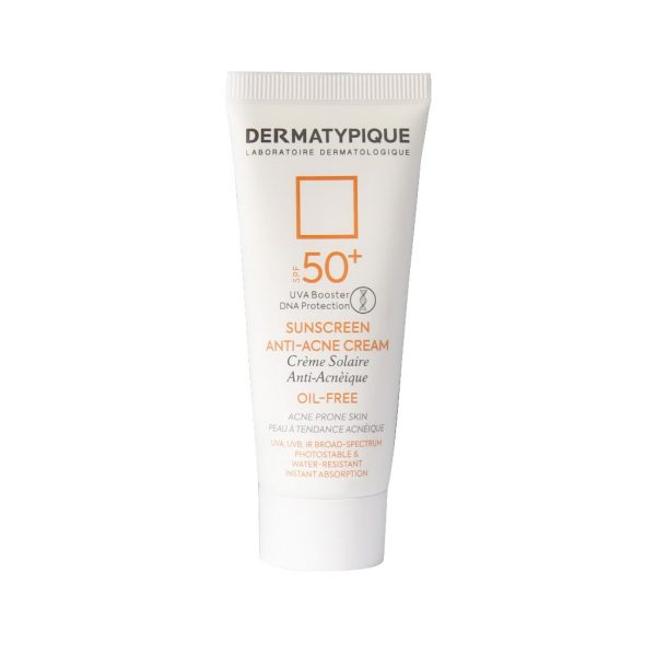 درماتيپيك ضد آفتاب رنگي پوست چرب بژ طبيعي spf50