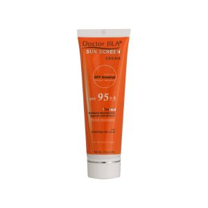 کرم ضد آفتاب رنگی مناسب انواع پوست SPF 95+5 دکتر ژیلا