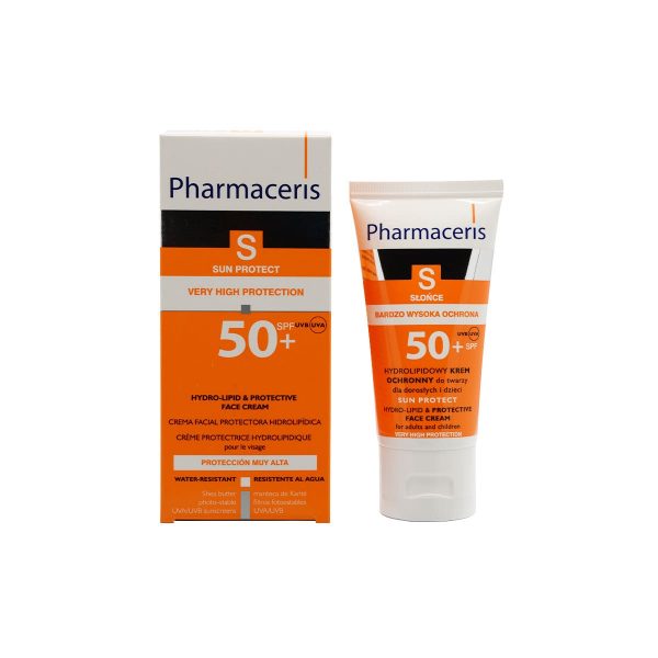 کرم ضد آفتاب فارماسریز مدل Hydrolipid SPF50 حجم 50 میل
